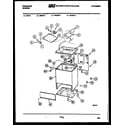 Frigidaire WC8DW3 cabinet parts diagram