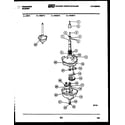 Frigidaire WC8DW3 transmission parts diagram