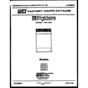Frigidaire WDSDL3 null diagram