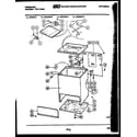 Frigidaire WDSDL3 cabinet parts diagram