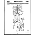 Frigidaire WDSDL3 tub detail diagram