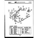 Frigidaire DGIDL1 burner parts diagram