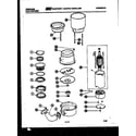 Frigidaire FD3000D food disposer parts diagram