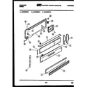 Frigidaire GPG38BEL1 backguard diagram