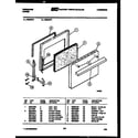 Frigidaire R30AL3 door parts diagram