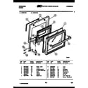 Frigidaire R30BCL2 door parts diagram