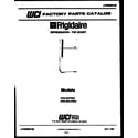 Frigidaire FPD18TFH0 cover page diagram