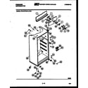Frigidaire FPD18TFH0 cabinet parts diagram