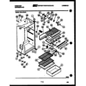 Frigidaire FPD14TIFF0 cabinet parts diagram