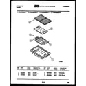 Frigidaire REG438QMA1 broiler drawer parts diagram