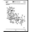 Frigidaire DGCSFL1 cabinet and component parts diagram