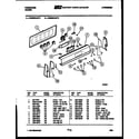 Frigidaire REG36CAA4 control panel diagram