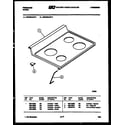 Frigidaire REG36CAA4 cooktop parts diagram