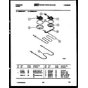 Frigidaire REG36CAA4 broiler parts diagram