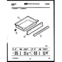 Frigidaire REG36CAA4 drawer parts diagram