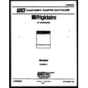 Frigidaire DW3350A1 null diagram