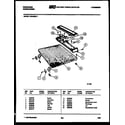 Frigidaire DW3350A1 top parts diagram