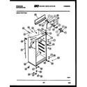 Frigidaire FPD17TIFA1 cabinet parts diagram