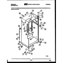 Frigidaire FPCI19TIFA1 cabinet parts diagram
