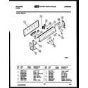 Frigidaire R30BCL4 backguard diagram