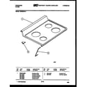 Frigidaire RS35BAH4 cooktop parts diagram