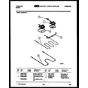 Frigidaire RS35BAH4 broiler parts diagram