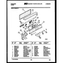 Frigidaire RS35BAH4 backguard diagram