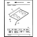 Frigidaire REG36CAF6 cooktop parts diagram