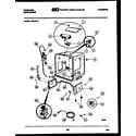 Frigidaire DW6700LW1 tub parts diagram