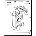 White-Westinghouse GTN155AH2 cabinet parts diagram