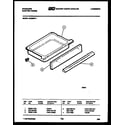 Frigidaire RA30EL4 drawer parts diagram