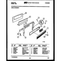 Frigidaire GPG34BNL1 backguard diagram