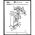 Frigidaire FPD14TLW0 cabinet parts diagram