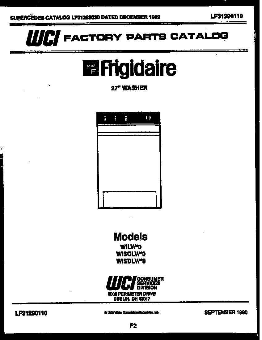 Frigidaire WILL0 null diagram