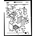 Frigidaire WISCLL0 cabinet parts diagram