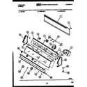 Frigidaire WISCLL0 console and control parts diagram