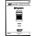 Frigidaire RES34BNL1 cover diagram