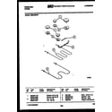 Frigidaire RES34BNL1 broiler parts diagram