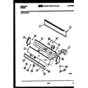 Frigidaire WALL0 console and control parts diagram