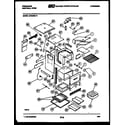 Frigidaire GPG94BL0 body parts diagram