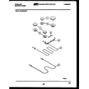 Frigidaire REGS38BNW1 broiler parts diagram