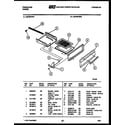 Frigidaire G31BPNL2 broiler drawer parts diagram