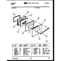 Frigidaire GG32NL2 door parts diagram