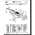 Frigidaire GG32NL2 broiler drawer parts diagram