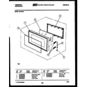 Frigidaire MCT690N door parts diagram