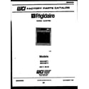 Frigidaire REG74BFB1 door parts diagram
