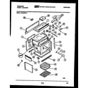 Frigidaire REG533NL1 body parts diagram