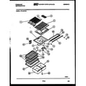 Frigidaire FPD19TFA1 shelves and supports diagram