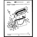 Frigidaire CFS16DW5 chest freezer parts diagram