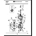 Frigidaire WDSLL0 transmission parts diagram